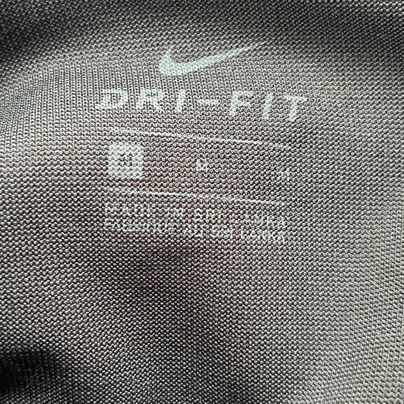 Nike Dri-FIT Women’s Compression Cropped Leggings – Navy & Black, Size Medium - Picture 7 of 8